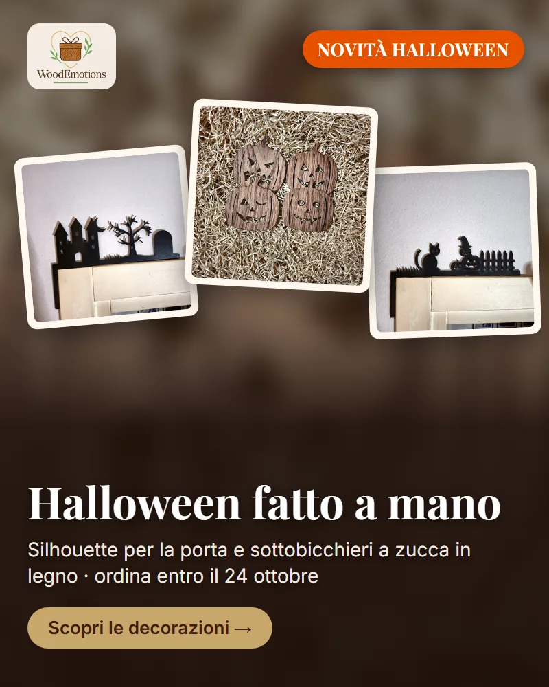 Wood Emotions - regali personalizzati in legno