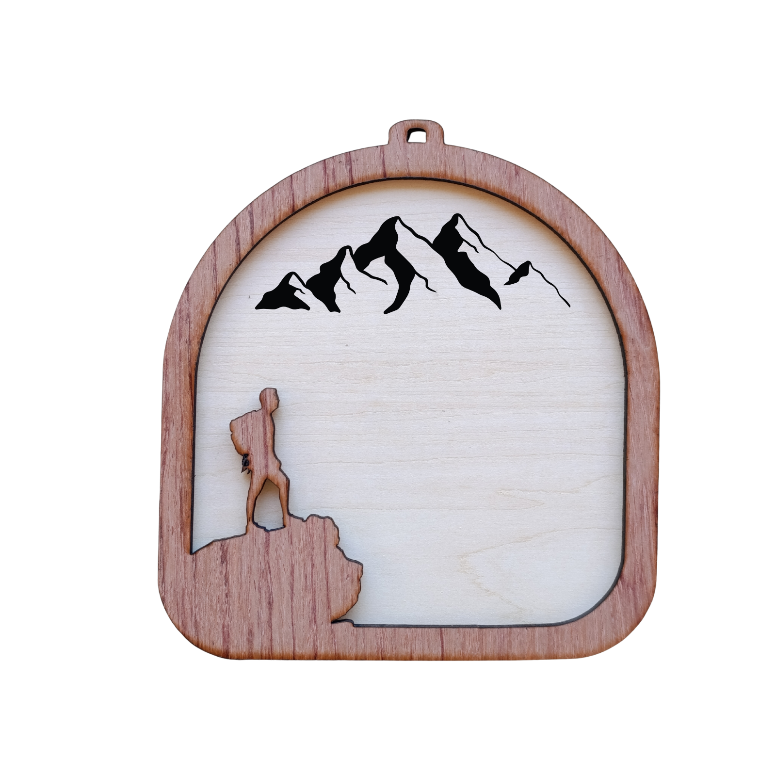 Acquista Targa 2 layer - Trekking - prodotti artigianali in legno e candele