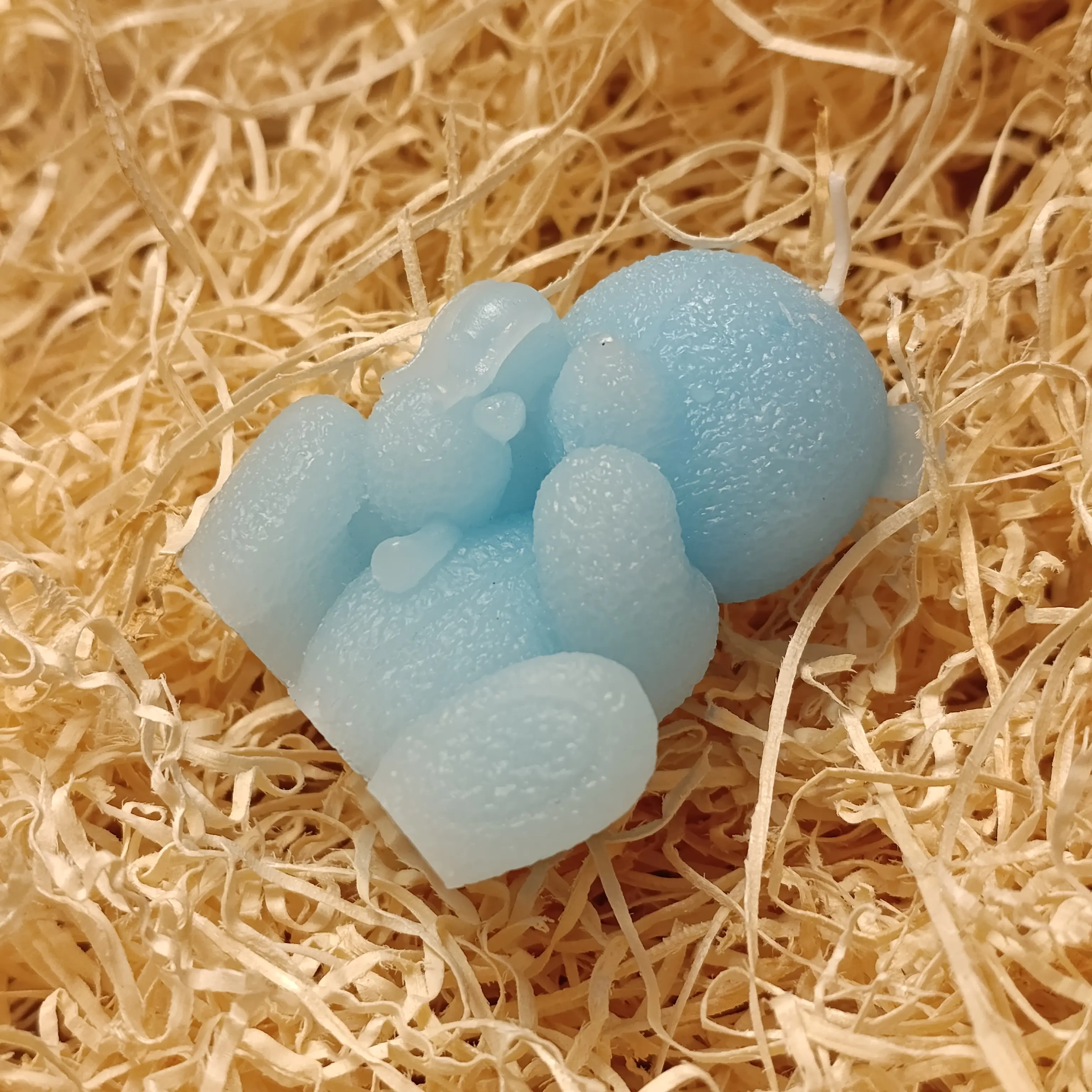 Candela a forma di orsetto