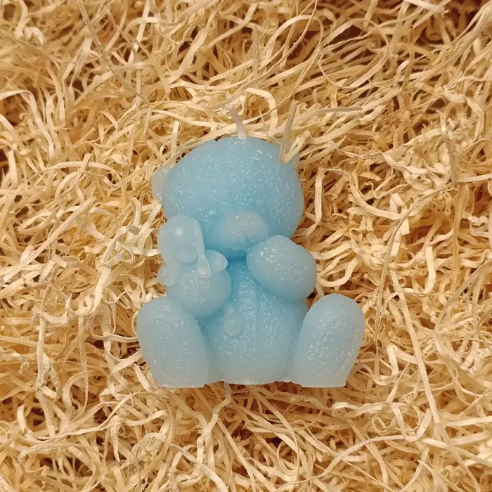 Acquista Candela a forma di orsetto - prodotti artigianali in legno e candele